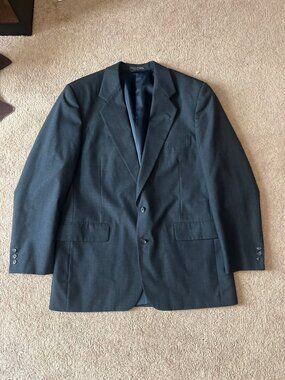 Bert Pulitzer Collectors Edition Wool Blend Mens Suit Jacket Sport Coat Size 44L